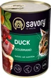 Влажный корм Savory для котов с уткой 400 г - изображение 1