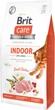 Sucha karma dla kotów mieszkających w domu Brit Care Cat GF Indoor Anti-stress z kurczakiem 7 kg (8595602540846) - obraz 1