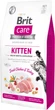 Сухий корм для кошенят Brit Care Cat GF Kitten Growth and Developmen з куркою та індичкою 7 кг (8595602540662) - зображення 1