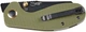 Нож CJRB Knives Maileah L Black Blade AR-RPM9 Steel G10 Green (27980314) - изображение 4