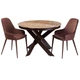 Стіл обідній Moon Brown Marble (Concepto (Концепто)) Коричневий 411177_5 - зображення 8