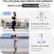 Скакалка со счетчиком прыжков 2в1 "Jump Rope" Голубой/Белый, цифровая скакалка беспроводная для похудения (1009472-LightBlue) - зображення 5