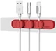 Держатель кабелей Baseus Peas Cable Clip Red (ACWDJ-09) - изображение 2
