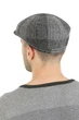 Кепка мужская восьмиклинка серая из Harris Tweed 58 Hook (SC50042) - изображение 2