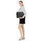 Чехол для ноутбука MOSISO Laptop Premium PU Leather Sleeve 13-14" Black - изображение 5