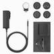 Зарядное устройство Native Union Snap 3in1 Magnetic Wireless Charger Black (SN3IN101) - зображення 5