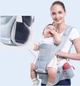 Хіпсіт, ерго-рукзак, кенгуру, перенесення Baby Carrier 6в1 М'ятний+Детські вожжі-ходунки (vol-9853) - зображення 4