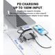 Вертикальна станція PULWTOP для MacBook USB-C Docking Station - зображення 4