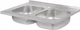 Кухонная мойка KRONER (KRP) Satin-6080Z D0.8T180 - изображение 4