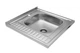 Кухонная мойка KRONER (KRP) Satin-6060R D0.6T160 - изображение 3