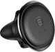 Автодержатель Baseus Magnetic Air Vent Car Mount Holder with cable clip Black - изображение 2
