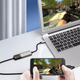 Зовнішня карта відеозахоплення Erston HDMI – Type C 3.1 - зображення 4