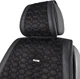 Комплект премиум накидок для сидений Beltex Monte Carlo Black (BX81100) - изображение 3
