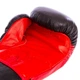 Перчатки боксерские кожаные на липучке BAD BOY (10oz) черно-красные MA-6738-R - изображение 4