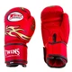 Боксерские перчатки Twins PVC 10oz красный TW-10R - изображение 2
