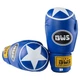 Боксерские перчатки BWS 12oz синие BWS-ST - изображение 1
