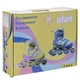 Роликовые коньки ролики раздвижные Zelart ENJOYMENT размер (35-38) синие Z-608 - изображение 10