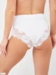 Утягивающие трусики кружевом Lormar Perfect Bianco 42(S) Белый - изображение 2