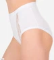 Высокие женские трусики с гипюром Jadea 535 Bianco 46(L) Белый - изображение 4