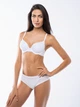 Высокие трусики слип стрейч-микрофибра Sielei 2505 Bianco 44(M) Белый - изображение 3