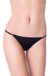 Женские стринги из микрофибры Sielei 1343 Nero 42(S) Черный - изображение 1