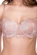 Кружевной бюстгальтер балконет Lormar Deluxe B Noisette 65B Телесный - изображение 4