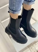 Женские демисезонные ботинки с резинкой Челси ShoesBand Черные натуральные кожаные внутри байка 36 (23,5 см) (S66131д) - изображение 6