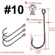 Крючок FOX Jig LargeEye S-57 #10 черный (1шт) - изображение 1