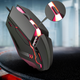Игровой комплект клавиатура и мышь наушники коврик 4в1 Linmoni GF-500Kit с RGB подсветкой для геймеров - изображение 3
