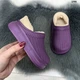 Галоші без задника сабо дитячі Dago Style темно-фіолетові на хутрі 27/28 р (17 см) 1795 - зображення 6