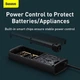 Автомобильный Преобразователь Напряжения Инвертор Baseus In Car Inverter 150W (220V EU/CN) Sockets EU/CN 220V, 1USB/1Type-C, 0.4m (CRNBQ-A01) Black - изображение 12