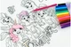 Підкладка-розмальовка Kite My Little Pony Силіконова 30х40 см (LP22-424) - зображення 9