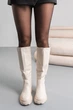 Чоботи жіночі Fashion Wilma 3871 40 розмір 25,5 см Молочний - зображення 10