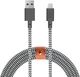 Кабель синхронизации Native Union Belt XL Cable Lightning 3m, Zebra (BELT-L-ZEB-3-NP) - изображение 2