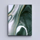Модульная картина Холстович Green & Gold Foil Line Abstract 135х60 см. Абстрактная модульная картина для гостиной, спальни, кухни, офиса, интерьера - изображение 5