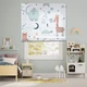 Римская штора система Classic InHt Детский Принт 04-60 Созвездия/Животные 40х170 см - изображение 1
