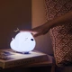 Лампа-нічник Baseus Cute Series Doggie Silicone night light портативна з акумулятором, біла (DGAM-B02) - зображення 8