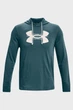 Мужское зеленое худи UA Rival Terry Logo Hoodie Under Armour XL 1373382-716 - изображение 5