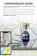 Детские смарт часы-телефон для мальчика синего цвета Lemfo D35 с GPS, вибрацией и поддержкой 4G - изображение 13