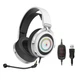 Ігрові навушники 7.1 A4Tech Bloody G535 Black-White - зображення 1