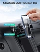 Автодержатель для смартфона Ugreen Gravity Phone Holder for Round Air Vent Black (30401) - изображение 4
