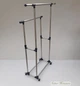 Двойная усиленная стойка для одежды Double Pole SVK166 74×43×92/166 см на колесиках - изображение 5