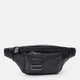 Сумка поясная мужская кожаная Laras K100023bl Черная (ROZ6400170113) - изображение 1