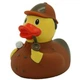 Утка Детектив резиновая FunnyDucks L1883 - изображение 1