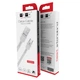 Кабель USB BRUM Classic U022m Micro USB (2.4 A) (1M) Білий - зображення 2