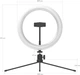 Комплект блогера RZTK Ring Light Black (кільцева led лампа 26 см / 10 Вт / штатив) - зображення 6