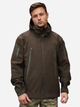 Тактическая куртка утепленная Grifon Squad Soft Shell 1220809 50 Коричневая (ROZ6400158947) - изображение 1