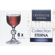 Чарки для горілки bohemia Sterna 50 мл 6шт на ніжці богемське скло прозорий Чехія - зображення 2