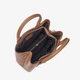 Сумка женская кожаная тоут средняя Regina Notte Tote 02816_L Темно-рыжий - изображение 4