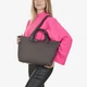 Сумка женская кожаная с двумя парами ручек шоппер средняя Regina Notte Shopper 2771 Шоколад - изображение 2